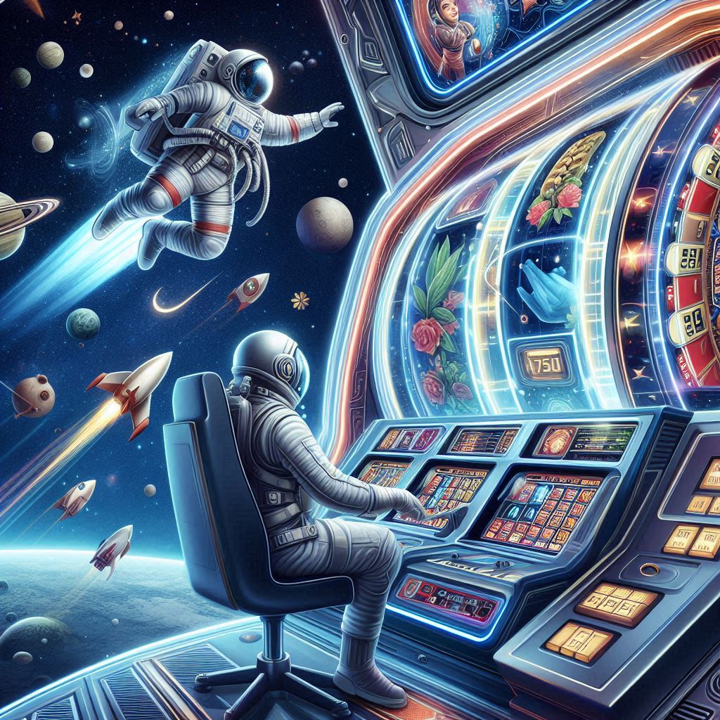 Desain Visual dan Tema Antariksa di Slot Spaceman